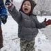 Gage’s first snow!  by louannwarren