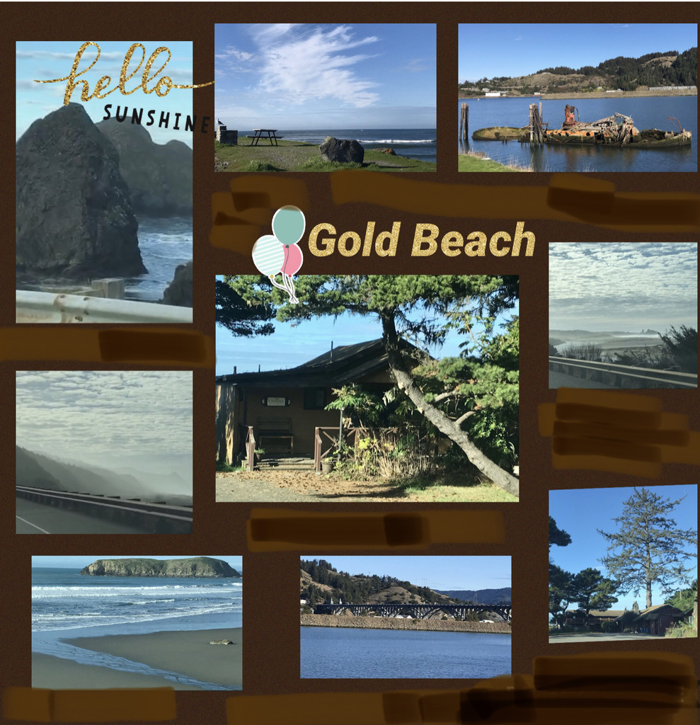 Gold Beach, Oregon Day by pandorasecho