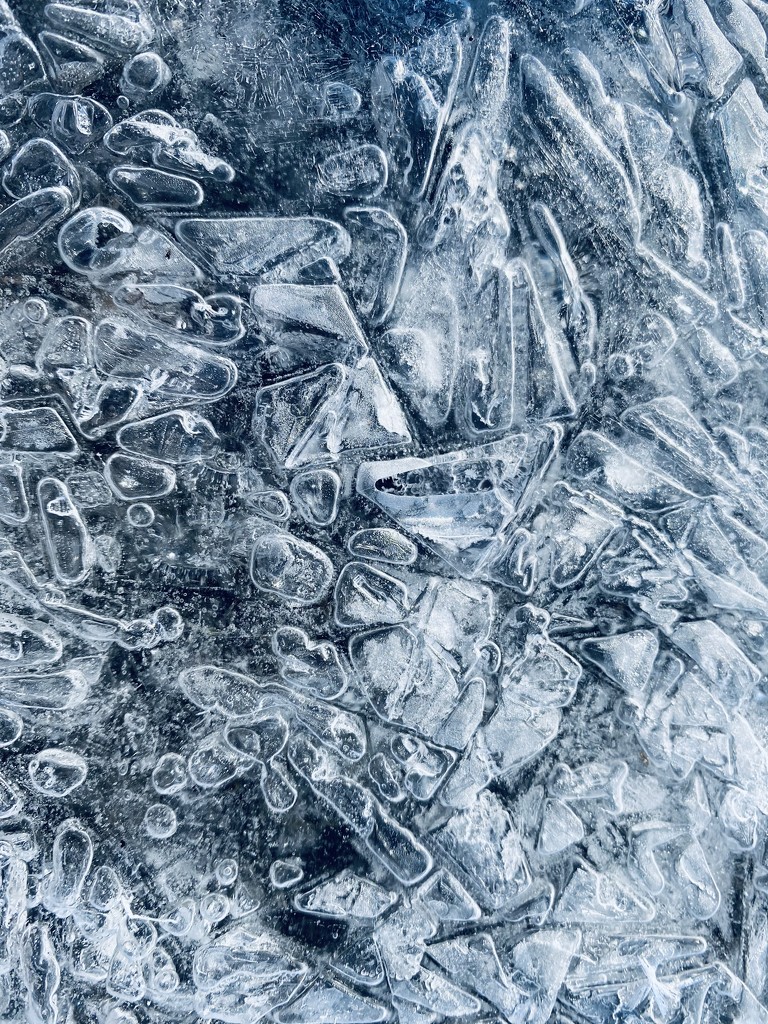 Ice Abstract by frantackaberry