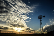 23rd Jan 2021 - Windmill and Kansas Sunset