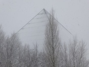 24th Jan 2021 - snow pyramid
