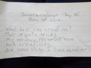22nd Jan 2021 - January challenge - Day 22: Poem of Love.