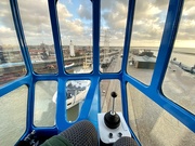 24th Jan 2021 - Guess who's steering the crane?