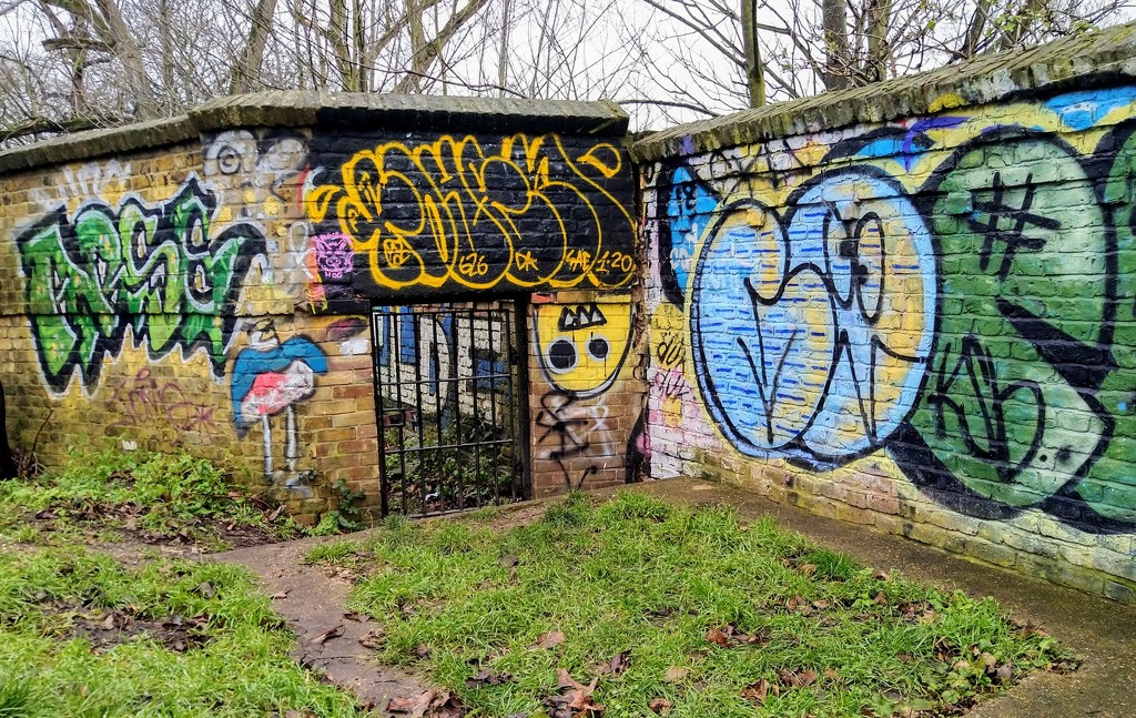 Graffiti wall by boxplayer