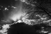 27th Jan 2021 - B&W Cloud With A Silver Lining, #52