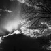 B&W Cloud With A Silver Lining, #52 by theredcamera