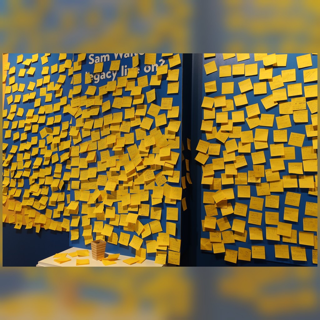 The inimitable 3M Post It Note by louannwarren