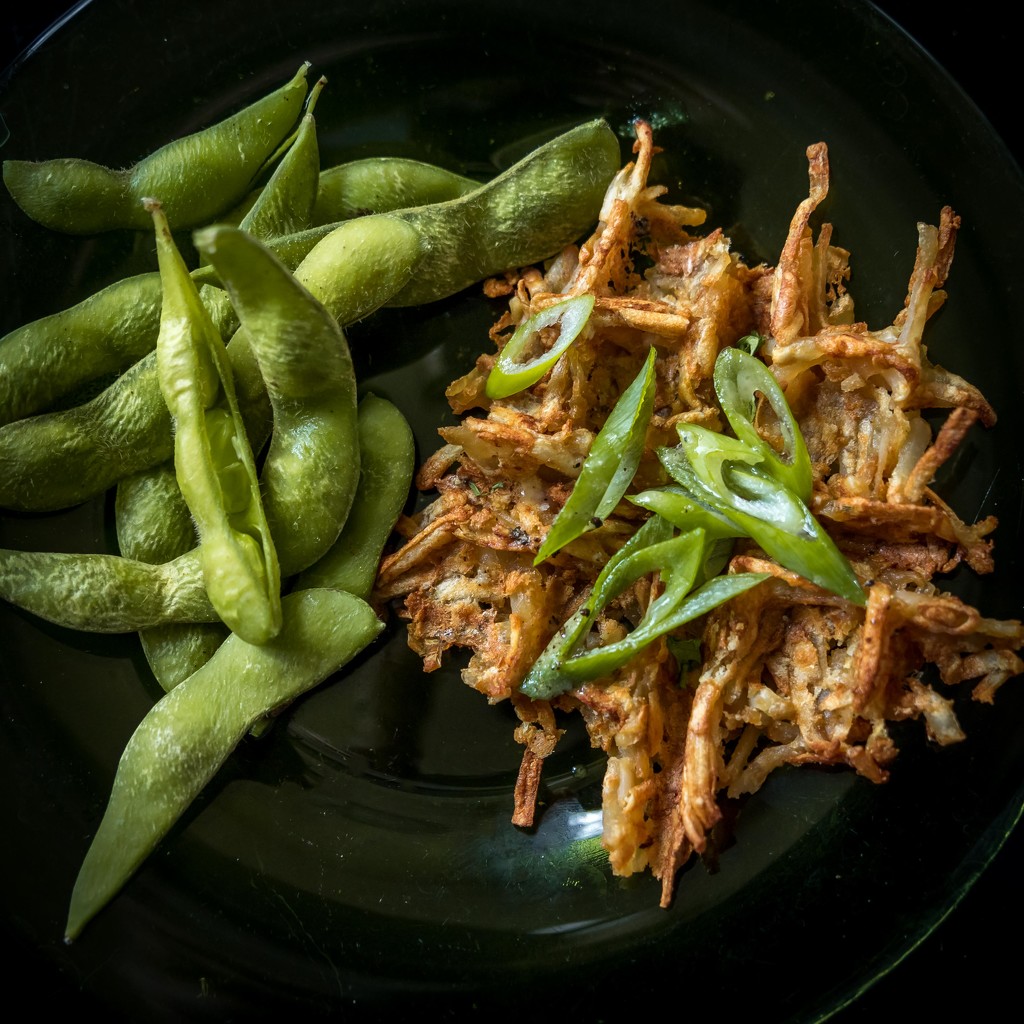 The 0 Point Potato Crisp and Edamame by darylo