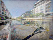 28th Jan 2021 - Paddling the foreshores