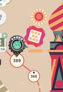 25th Jan 2021 - starting to see quilt blocks in my two dots game