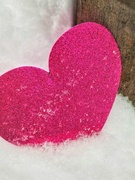 1st Feb 2021 - Snowy Heart 