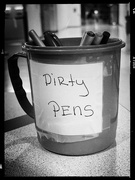 9th Jan 2021 - Dirty pens