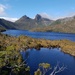 View on Cradle Mountain over Dove Lake by gosia