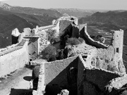 3rd Feb 2021 - Peyrpertuse Cathar castle