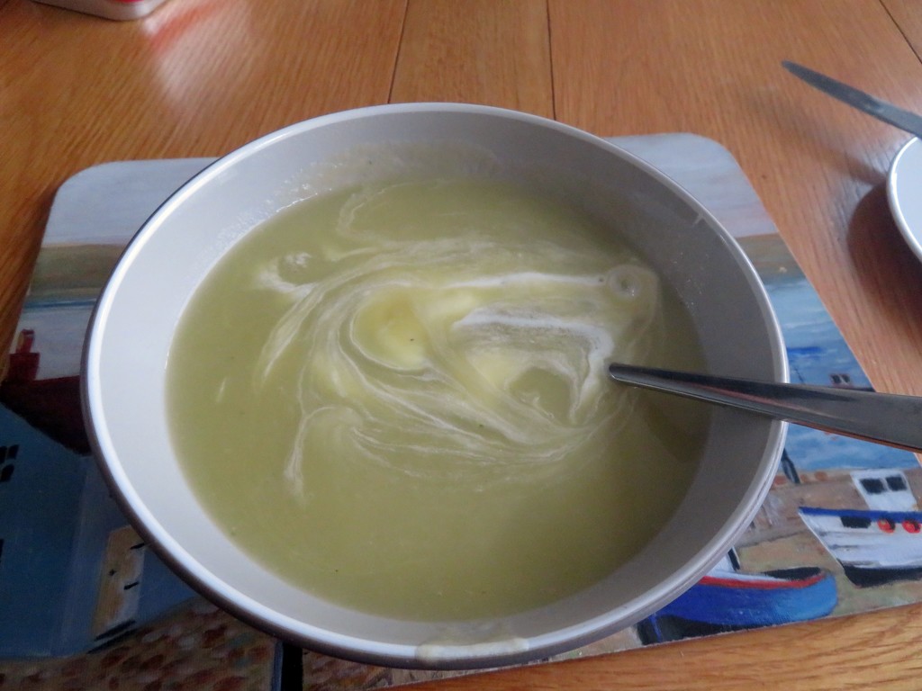 Leek and Potato Soup by lellie