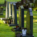 Graves in the sunlight by clivee