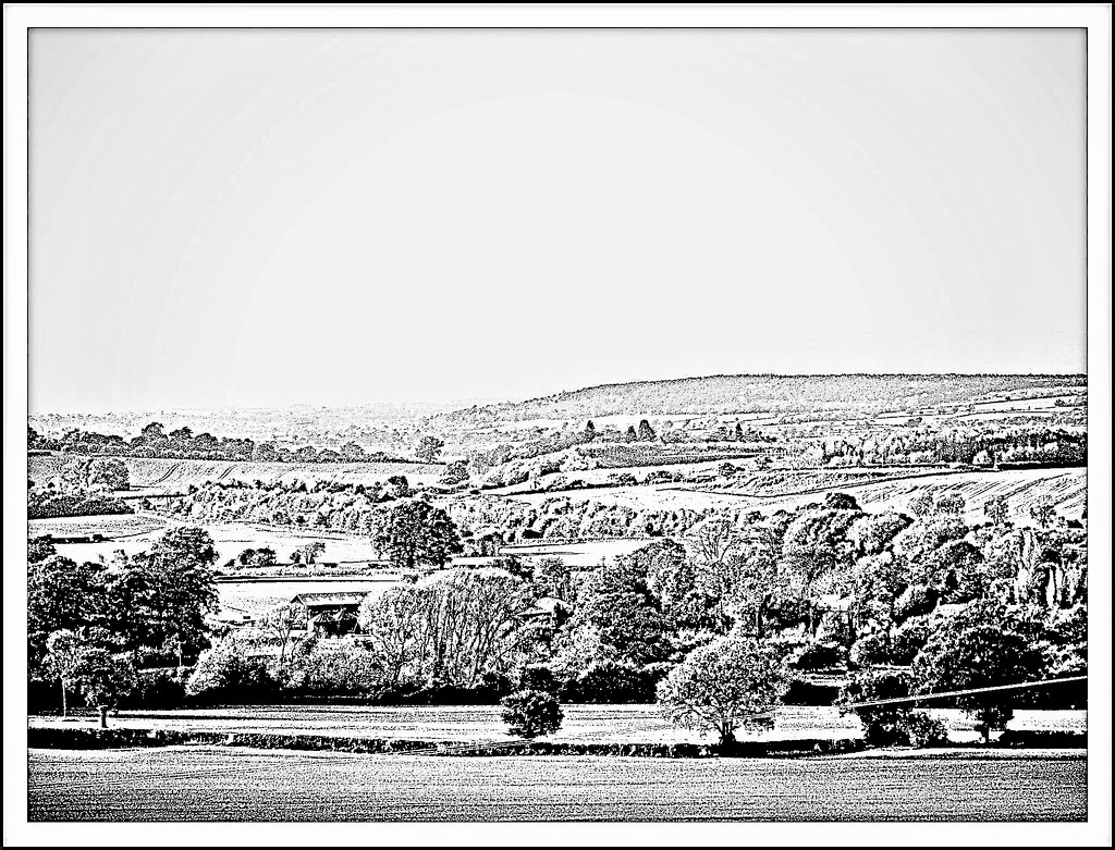 A Shropshire Landscape  by beryl