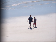 14th Oct 2014 - Original father and son at the beach...