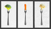 4th Feb 2021 - Fork and Veggie Triptych