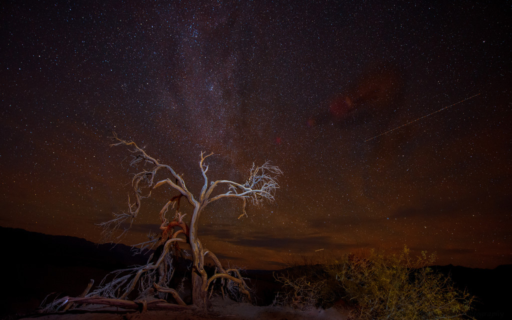 Nighttime in Death Valley - 2015 v2  by taffy