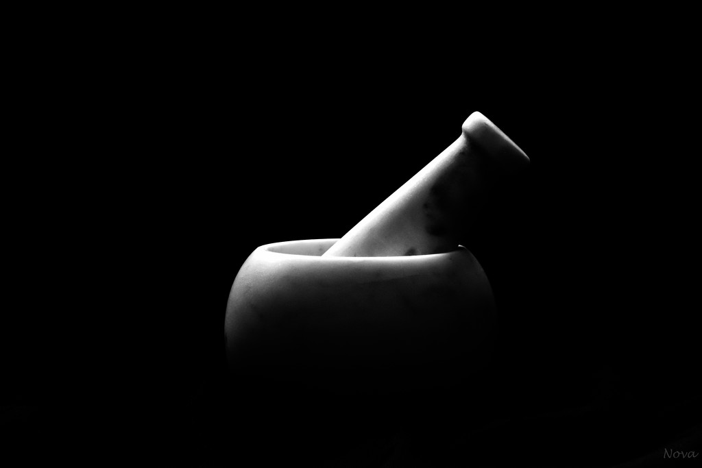Mortar and pestle by novab