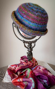 5th Feb 2021 - Hat, Scarf, And Antique Mirror