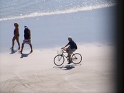 13th Oct 2014 - Original biking on the beach...