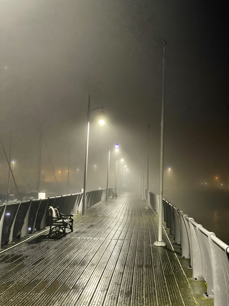 A misty, mystery pier by bill_gk