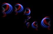 7th Feb 2021 - Red and blue lines abstracted............