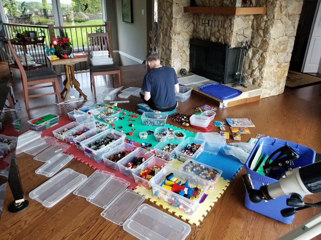 Sorting our Lego by kimmer50