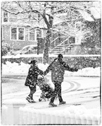 9th Feb 2021 - street shot in the snow