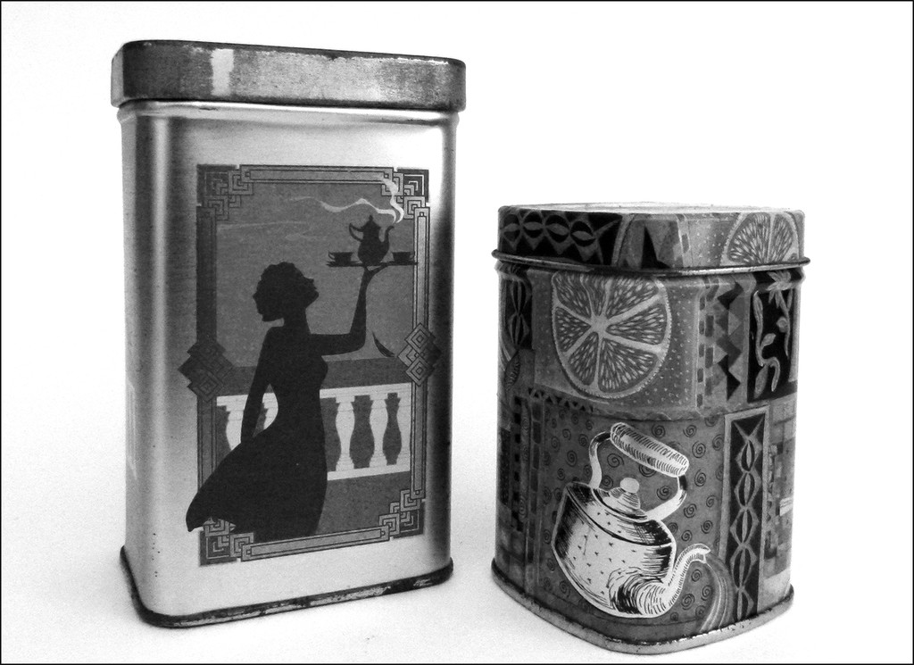 Tea Tins - Trinket, Treasure or Trash by onewing