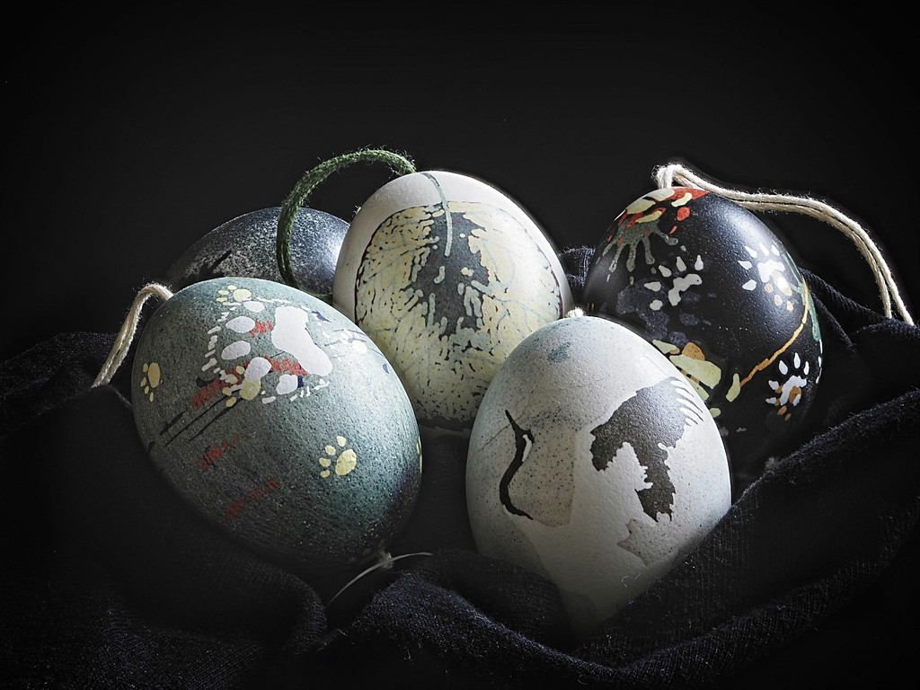 Painted Eggs by mitchell304
