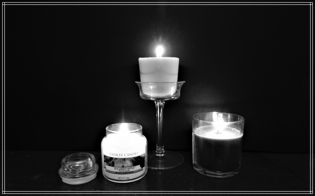 Candles and candlelight  by beryl