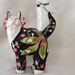 Ceramic Kitty Figurine by bjywamer