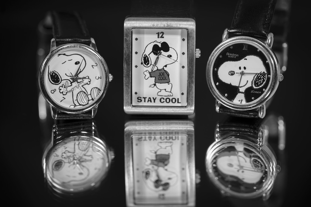 Snoopy Watches by kvphoto