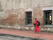 13th Feb 2021 - Lady in the red coat. 