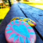 14th Feb 2021 - Painted rocks for VDay