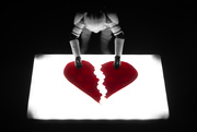 14th Feb 2021 - "hearts can break..."