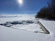 11th Feb 2021 - The River has finally Frozen