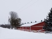 16th Feb 2021 - Horse barn in the snow