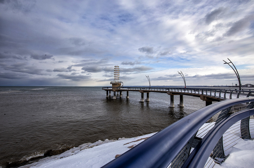 Brant St Winter Pier  by pdulis