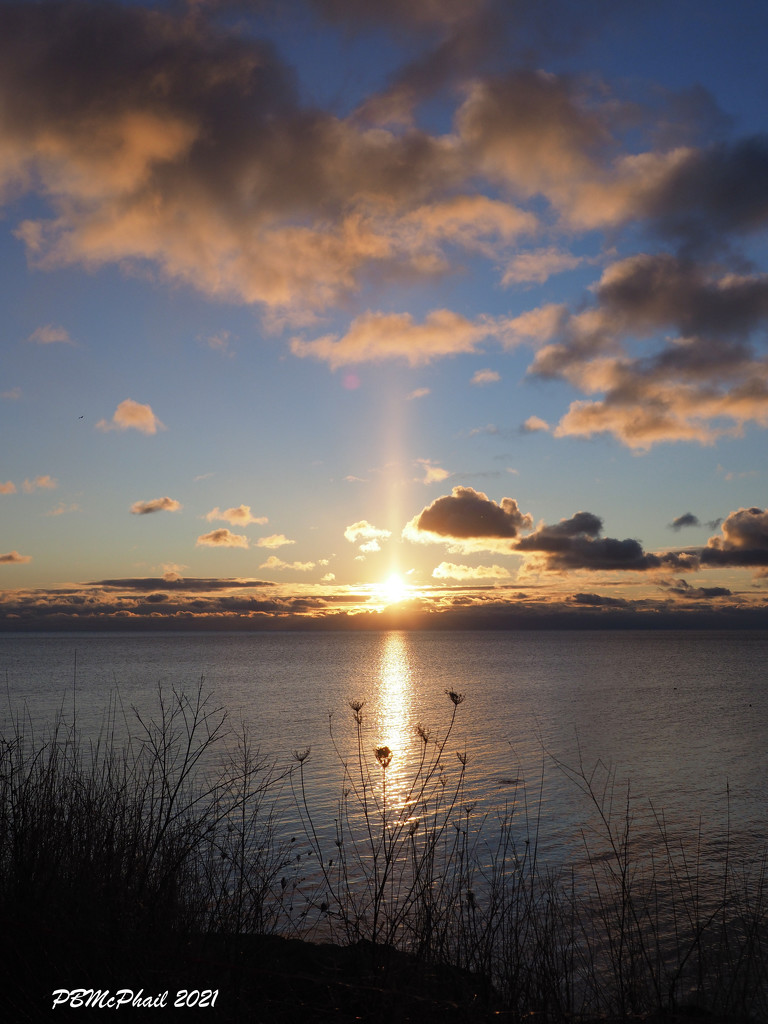 Another Sun Pillar  by selkie