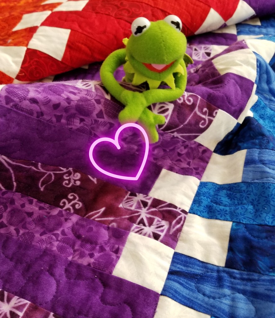 Kermit heart by edorreandresen