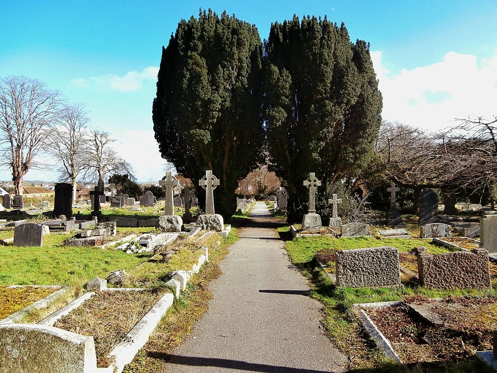 Watering Hill Lane graveyard. by cutekitty