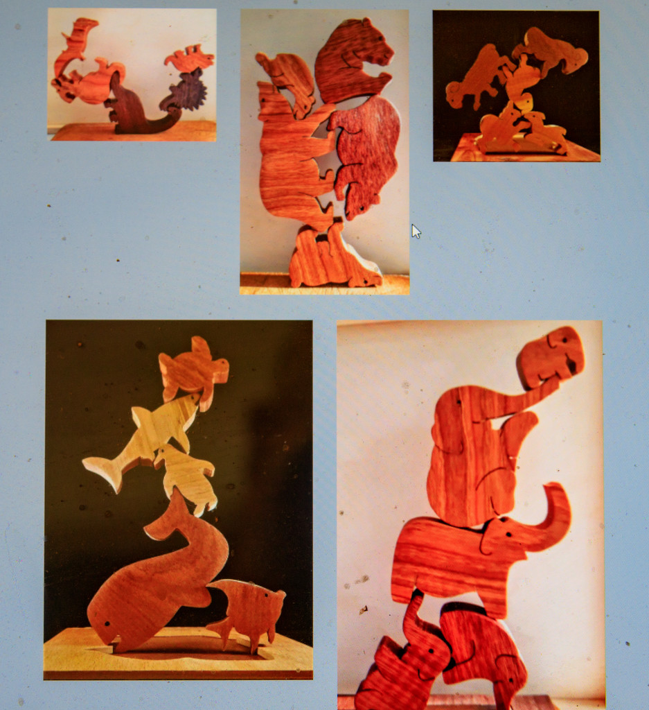 Scroll Saw Stacking Puzzles by hjbenson