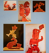 22nd Feb 2021 - Scroll Saw Stacking Puzzles