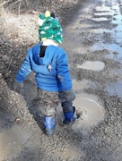 25th Feb 2021 - Great Day for Jumping in Puddles