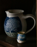 26th Feb 2021 - Pottery pitcher and pot