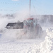 Blowing Snow to Clear the Road by farmreporter